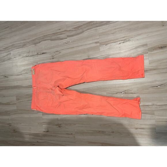 AG Adriano Goldschmied the stevie ankle slim straight leg coral size 31R - Picture 6 of 6